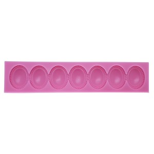 MOLDE EM SILICONE PARA PASTA AMERICANA