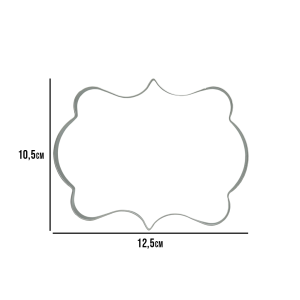 CORTADOR DE INOX - MOLDURA MÉDIA