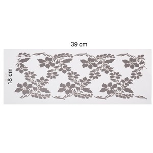 ESTENCIL EM PLASTICO PARA CONFEITARIA