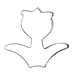 CORTADOR DE INOX - FLOR TULIPA