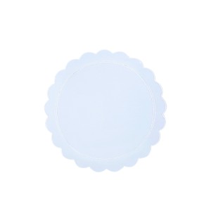 BASE LAMINADA BRANCA 15 CM - 30 PEÇAS