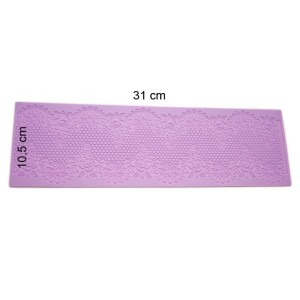 TAPETE EM SILICONE PARA RENDA DE AÇÚCAR - GMEZN932