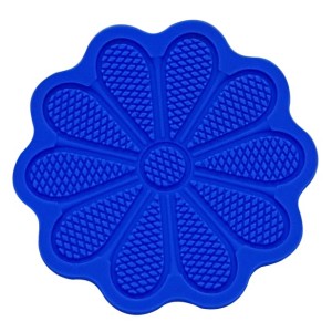 MINI TAPETE EM SILICONE PARA RENDA DE AÇUCAR - FLOR - GMEZN378