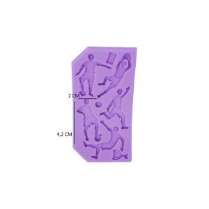 Molde Jogador de Futuebol