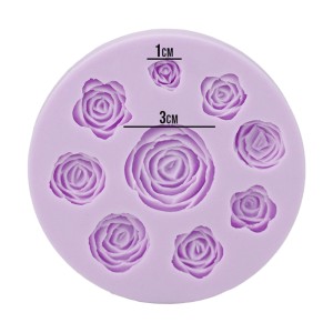 MOLDE DE ROSAS