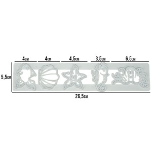 CORTADOR RÉGUA DE FUNDO DO MAR