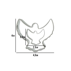 CORTADOR DE INOX - MINI ESPÍRITO SANTO 2 PEÇAS