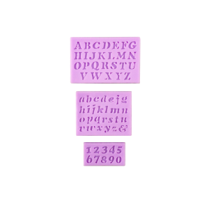 Molde de Alfabeto e Números