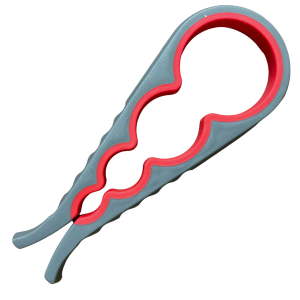ABRIDOR DE POTE E LATA UNIVERSAL EM SILICONE 24CM