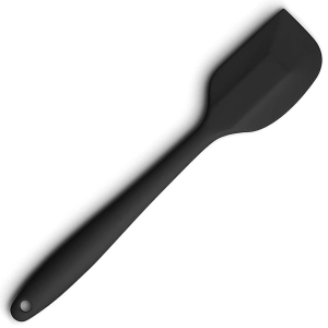 ESPÁTULA CURVA GRANDE 28CM PRETA