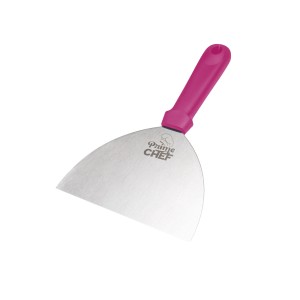 ESPATULA RASPADORA INOX 23,5X15,2 PINK