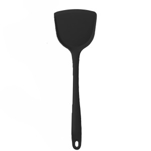 Espátula Reta em Silicone 33cm preta