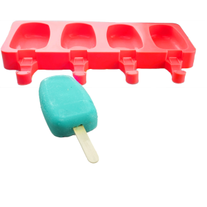 FORMA EM SILICONE PARA SORVETE MAGNUM 25X15CM