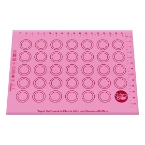 TAPETE EM FIBRA DE VIDRO PARA MACARONS 40X30CM