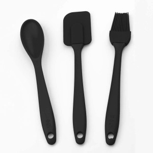 KIT DE UTENSÍLIOS DE COZINHA EM SILICONE - 3 PEÇAS