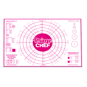 TAPETE EM FIBRA DE VIDRO E SILICONE - 60x40 CM - ROSA