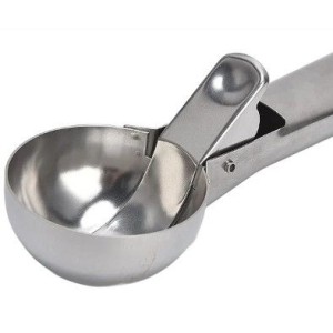 COLHER PEGADOR DE SORVETE EM INOX GRANDE