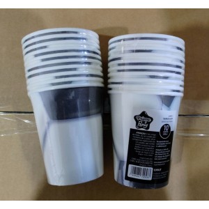 KIT C/ 10 COPOS DESCARTÁVEIS EM PAPEL (FUTEBOL)