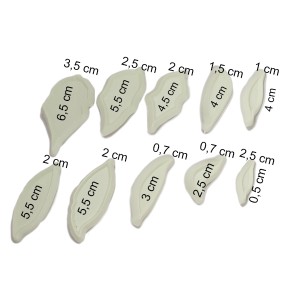 KIT CORTADOR DE FOLHAS 10 PÇS