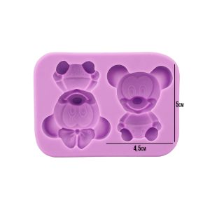 MOLDE MOUSE CASAL BEBÊ